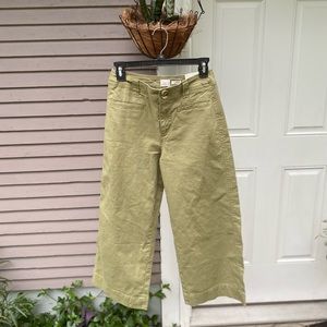 NEVER WORN TARGET FIND! OLIVE GREEN FLARE PANT